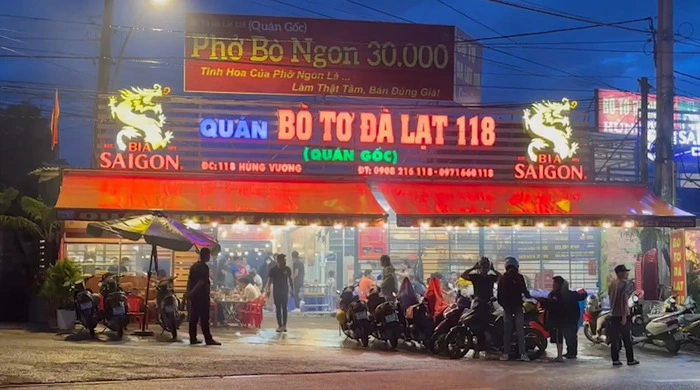 Bò Tơ Đà Lạt 118